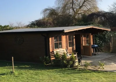 Old shingle roof - recovered